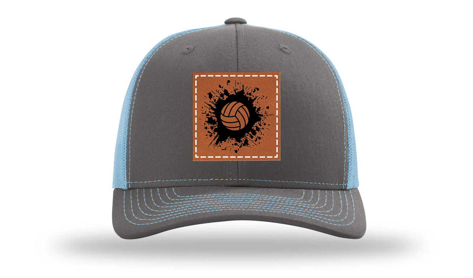 Volleyball Leather Patch Richardson 112 Hat - Image 12