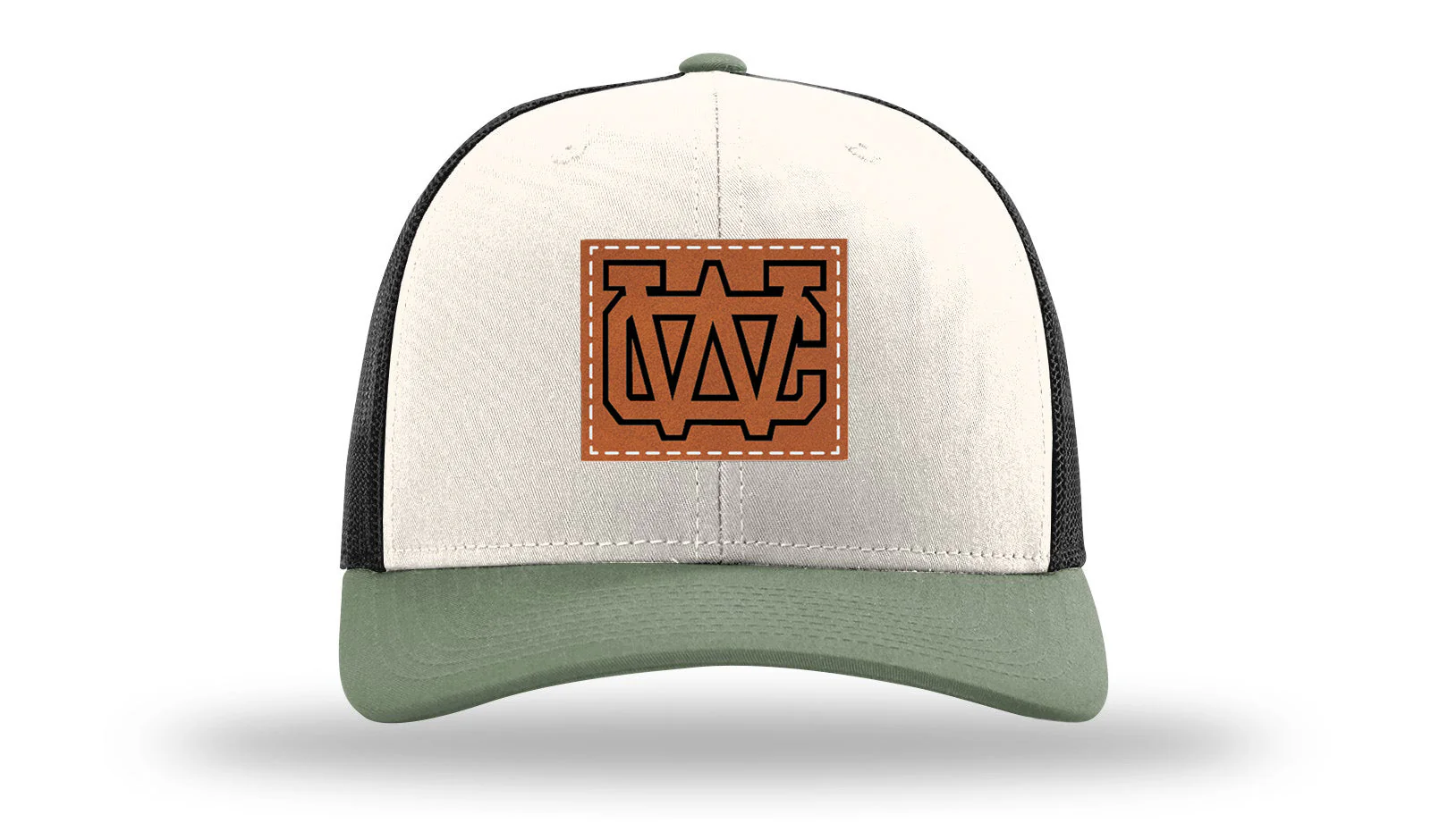 Warren County High School Tennessee Leather Patch Richardson 112 Hat - Image 35