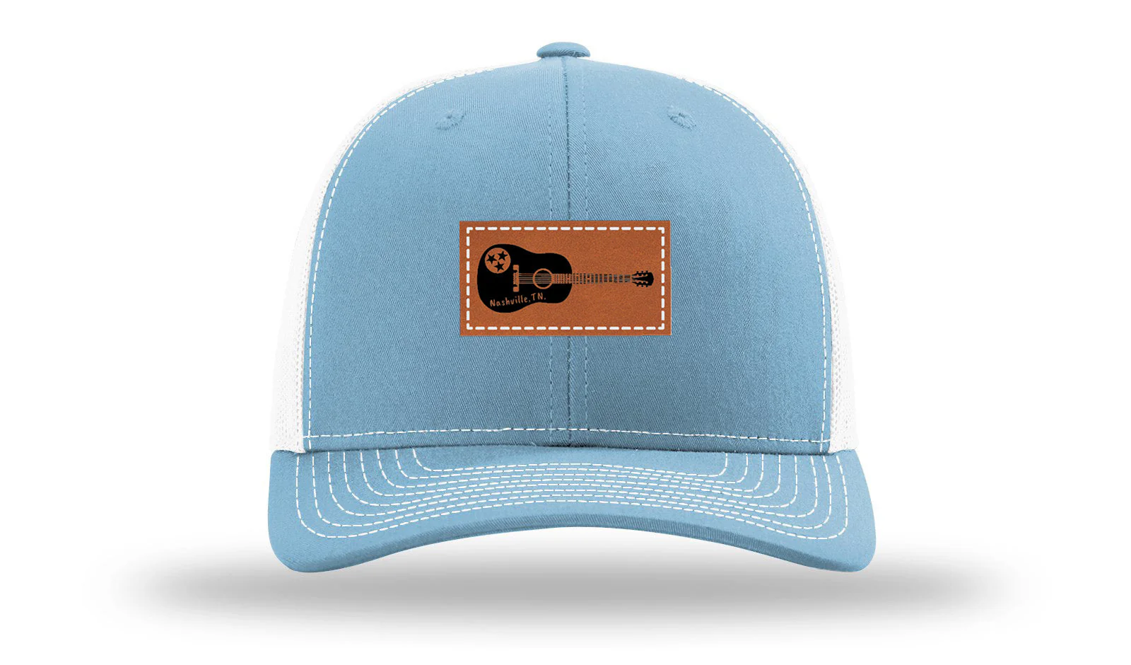 TN Guitar Leather Patch Richardson 112 Hat - Image 19