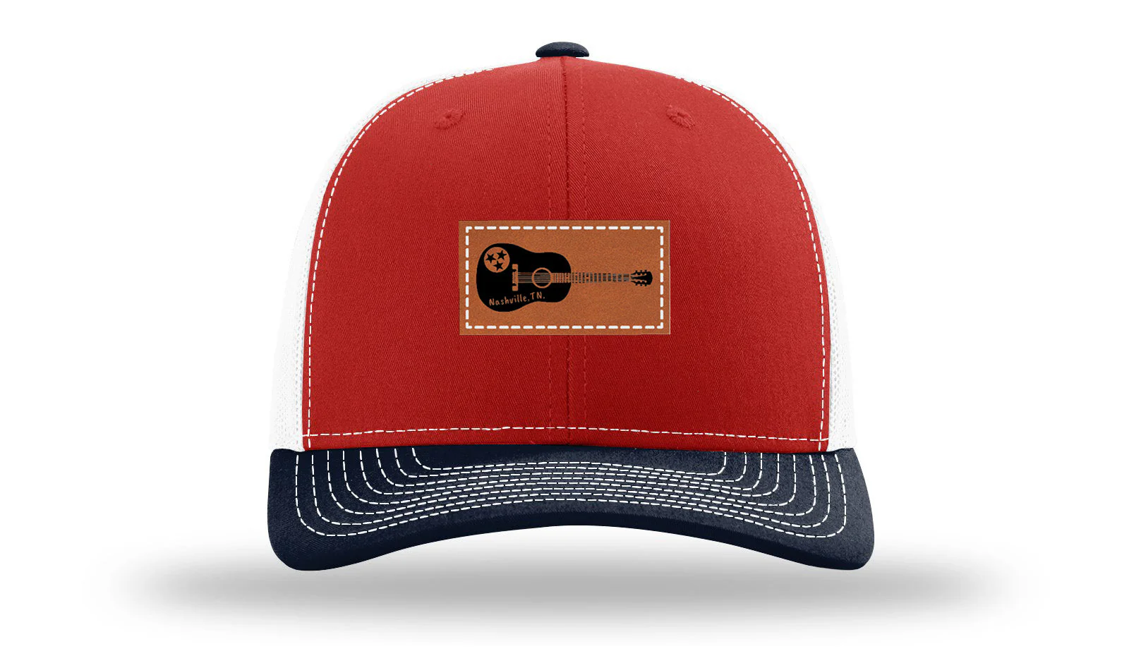 TN Guitar Leather Patch Richardson 112 Hat - Image 41