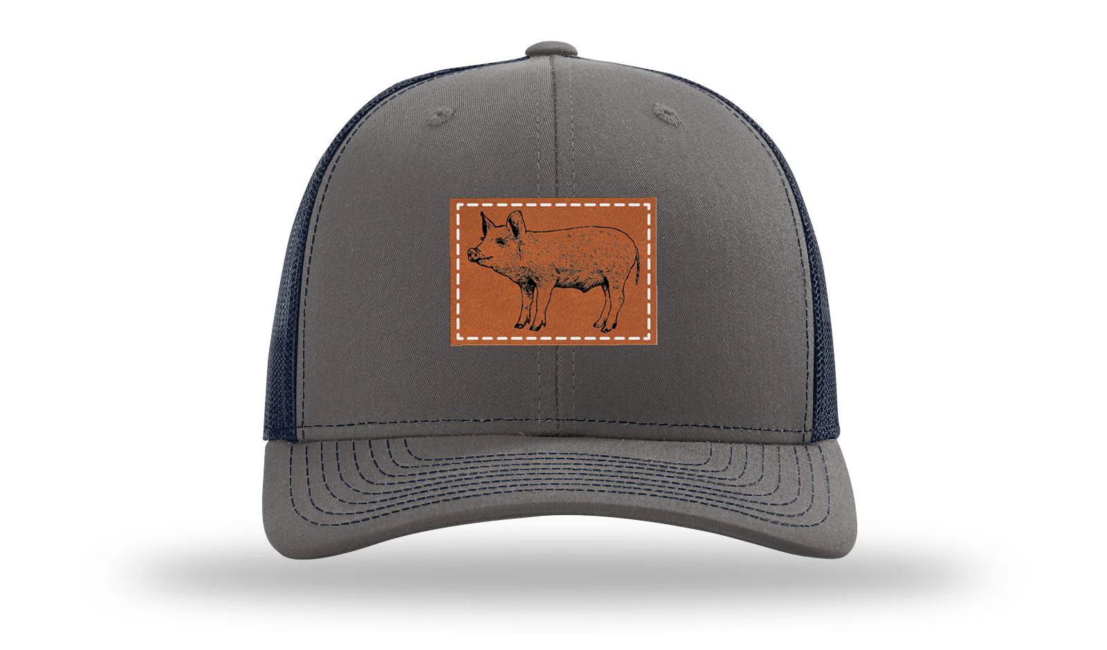 Pig Leather Patch Richardson 112 Hat - Image 13