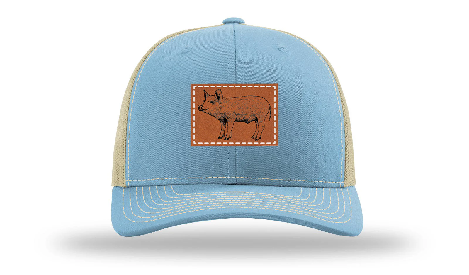 Pig Leather Patch Richardson 112 Hat - Image 18