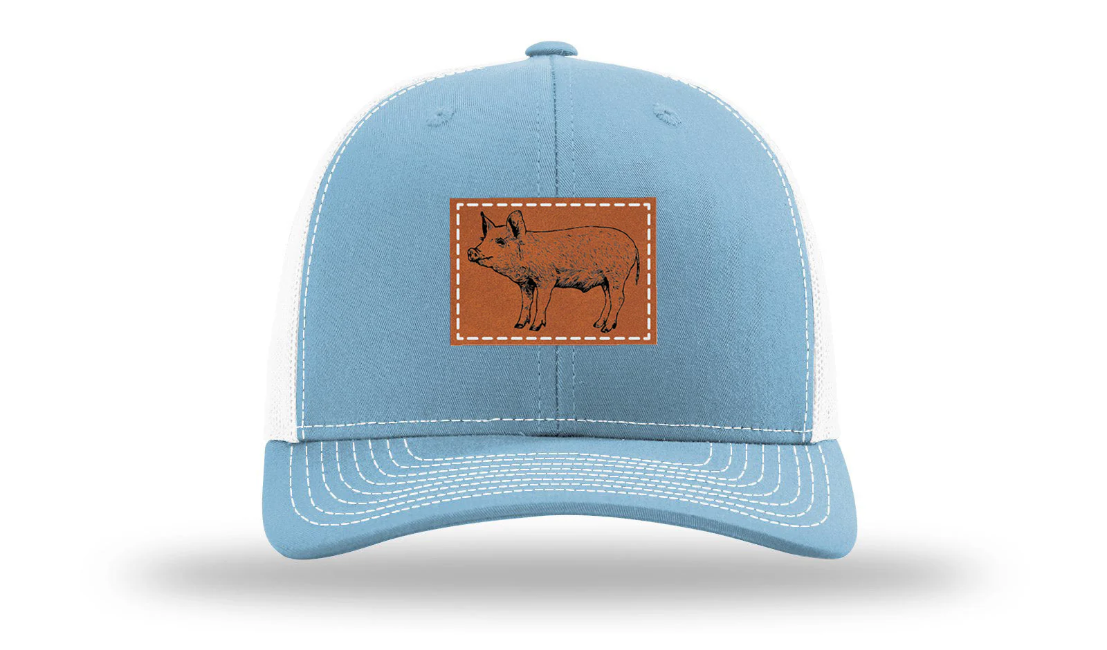 Pig Leather Patch Richardson 112 Hat - Image 19
