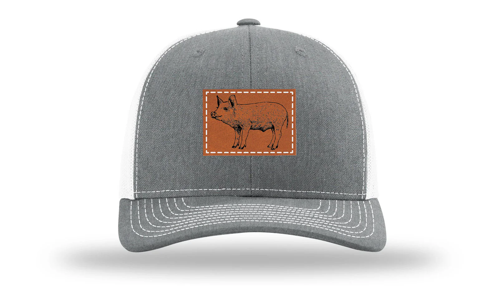 Pig Leather Patch Richardson 112 Hat - Image 21