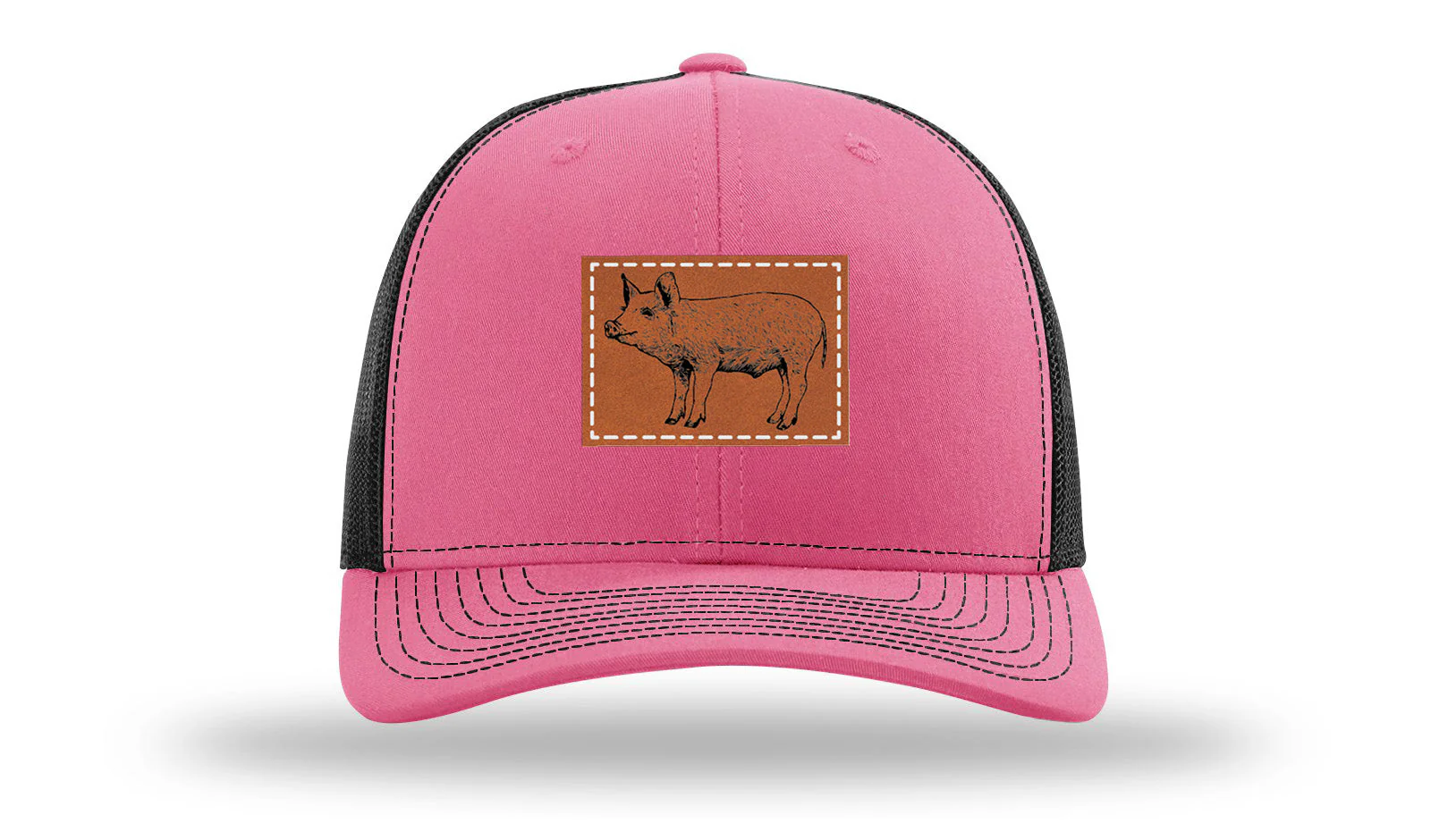 Pig Leather Patch Richardson 112 Hat - Image 22