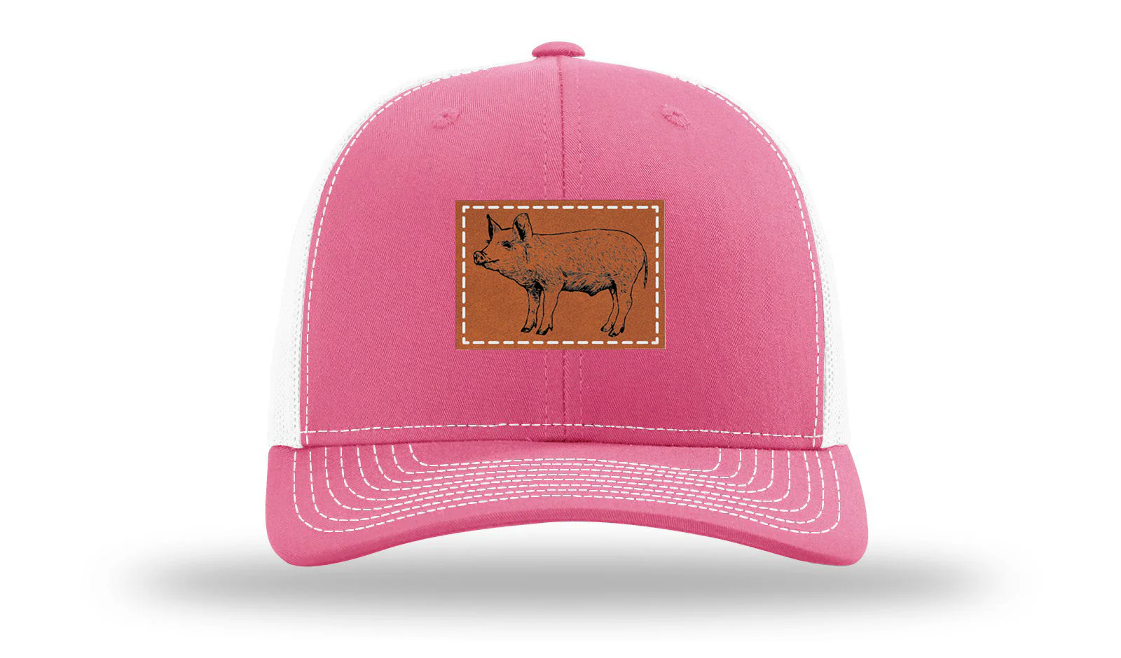 Pig Leather Patch Richardson 112 Hat - Image 23