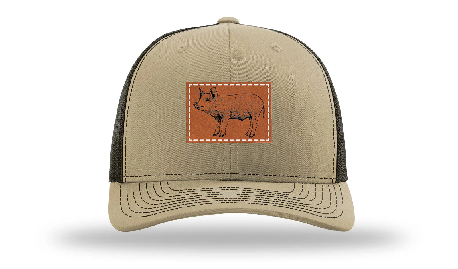 Pig Leather Patch Richardson 112 Hat - Image 24