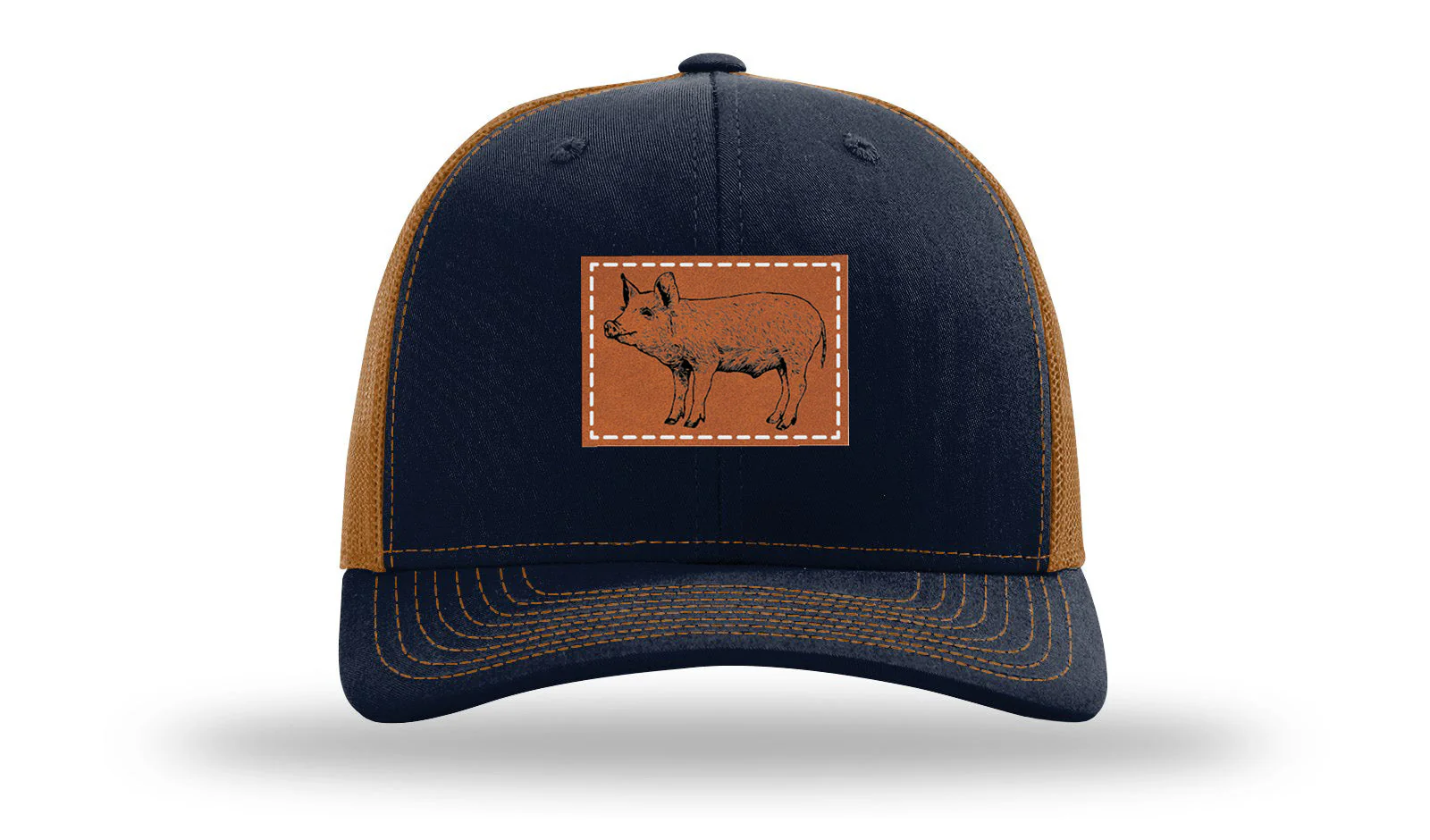 Pig Leather Patch Richardson 112 Hat - Image 26