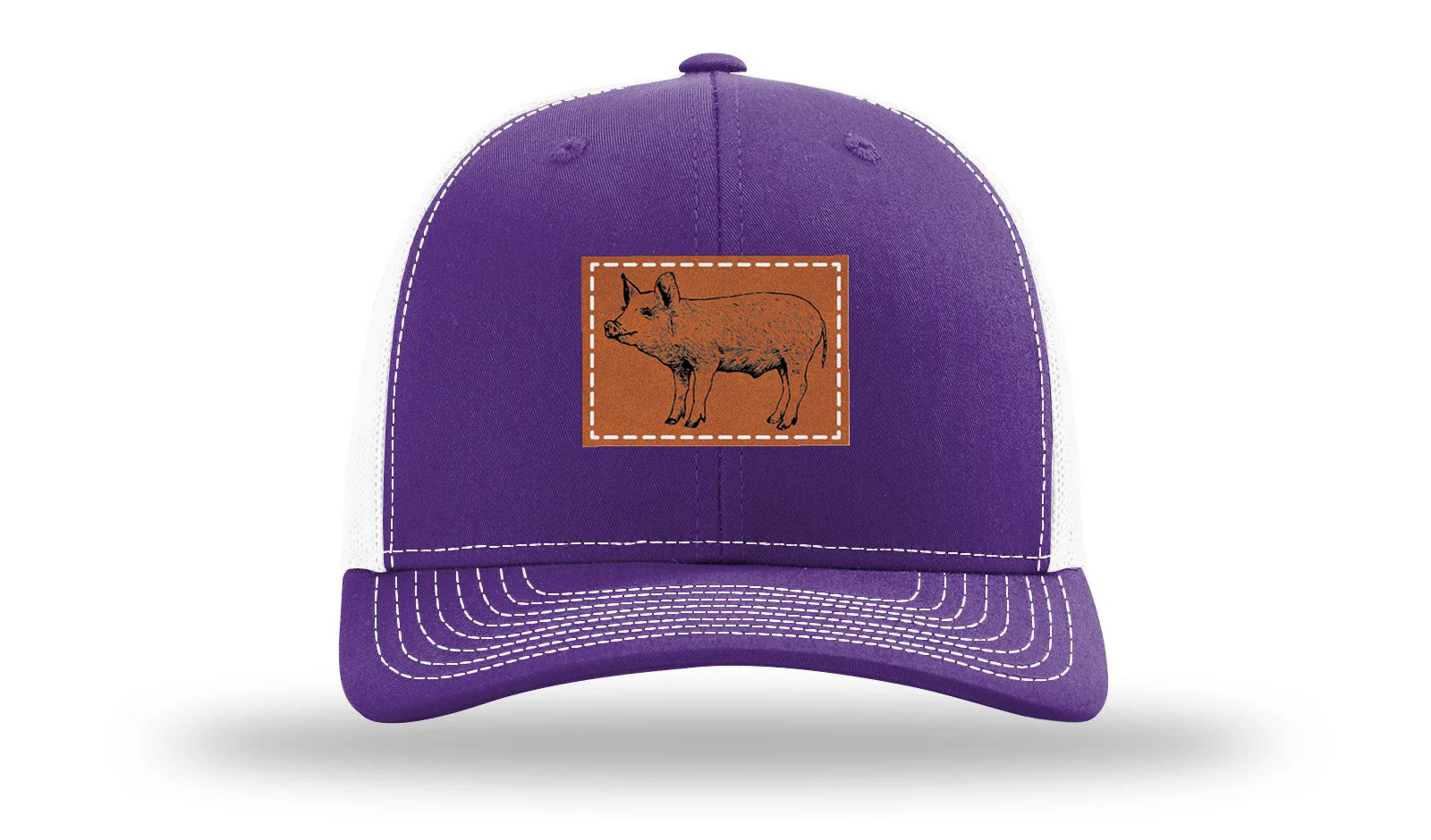 Pig Leather Patch Richardson 112 Hat - Image 30