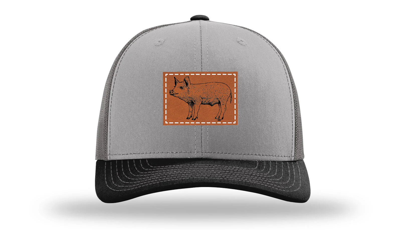 Pig Leather Patch Richardson 112 Hat - Image 36
