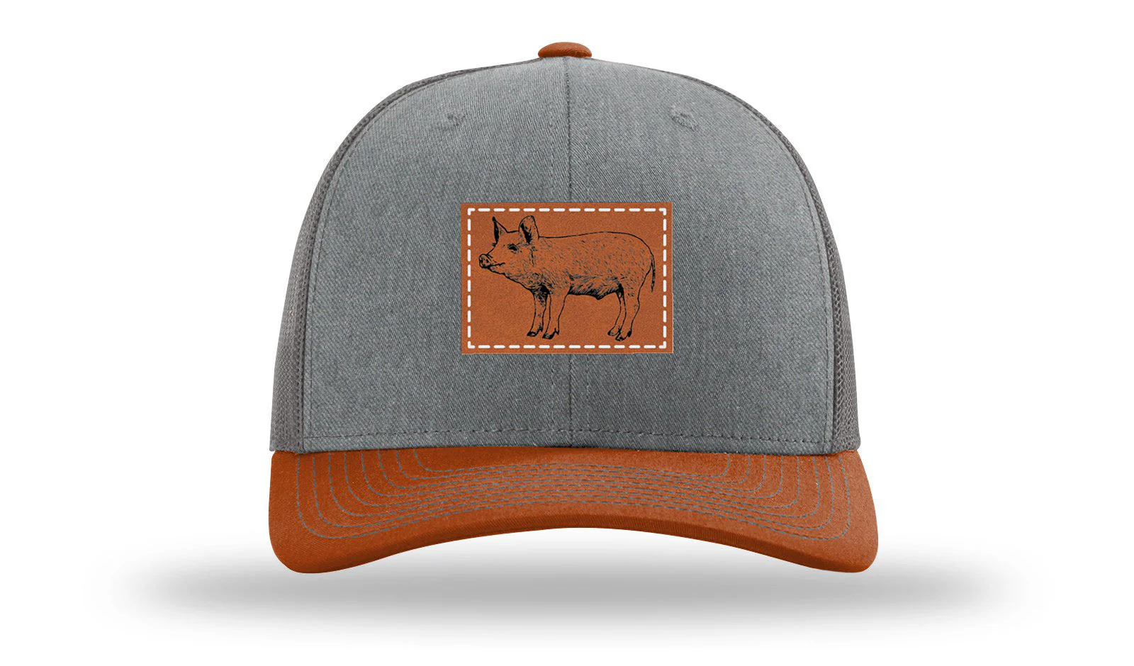 Pig Leather Patch Richardson 112 Hat - Image 39