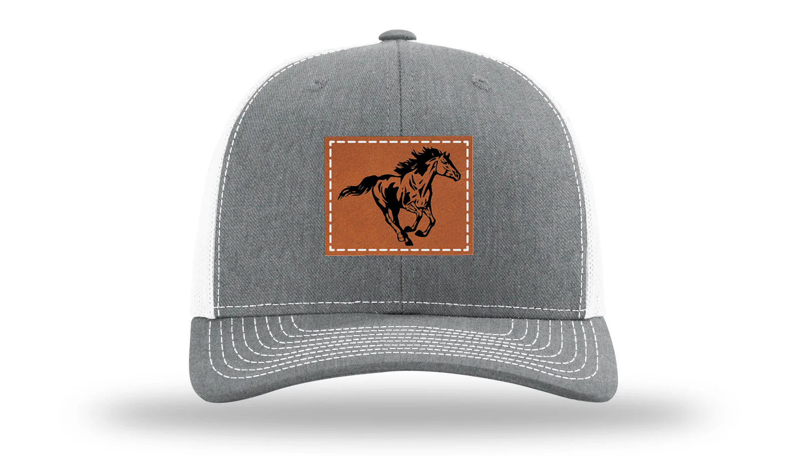 Horse 3 Leather Patch Richardson 112 Hat - Image 21
