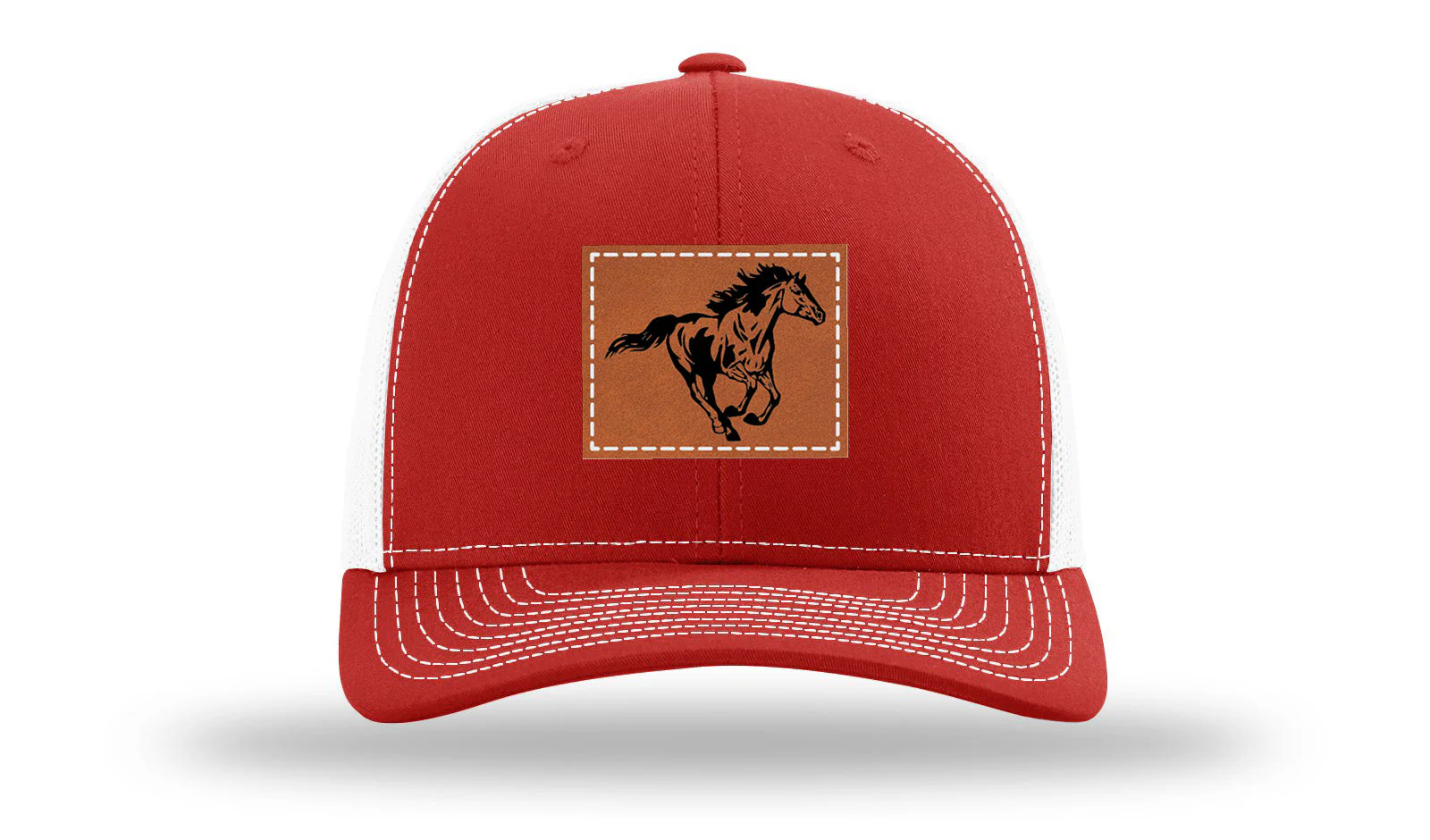 Horse 3 Leather Patch Richardson 112 Hat - Image 31