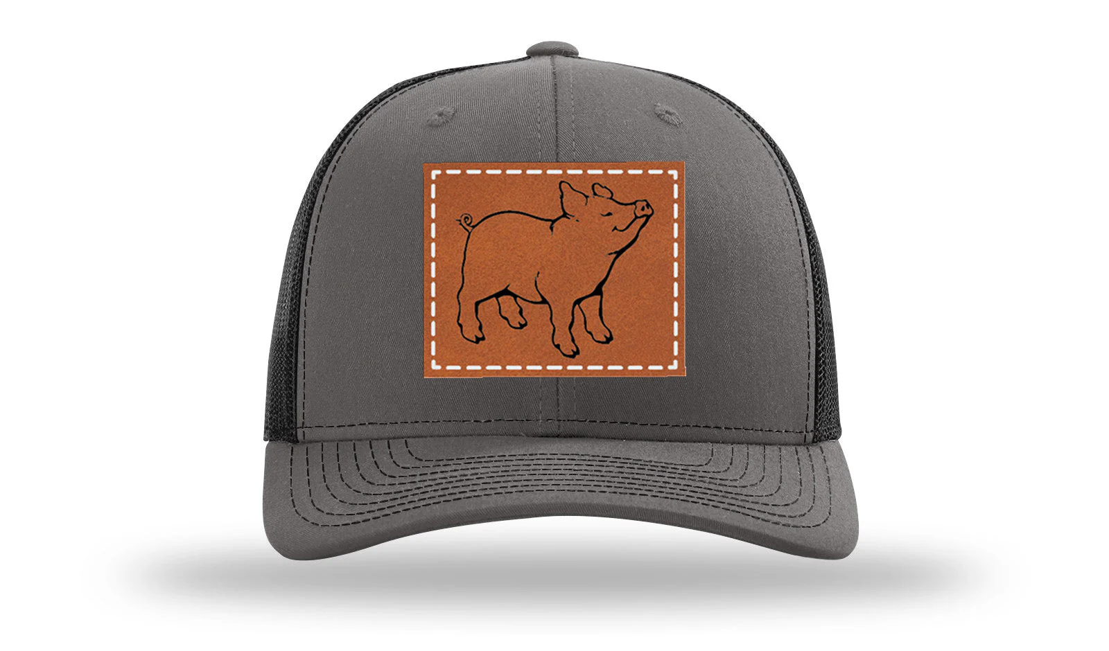 Pig Leather Patch Richardson 112 Hat - Image 11