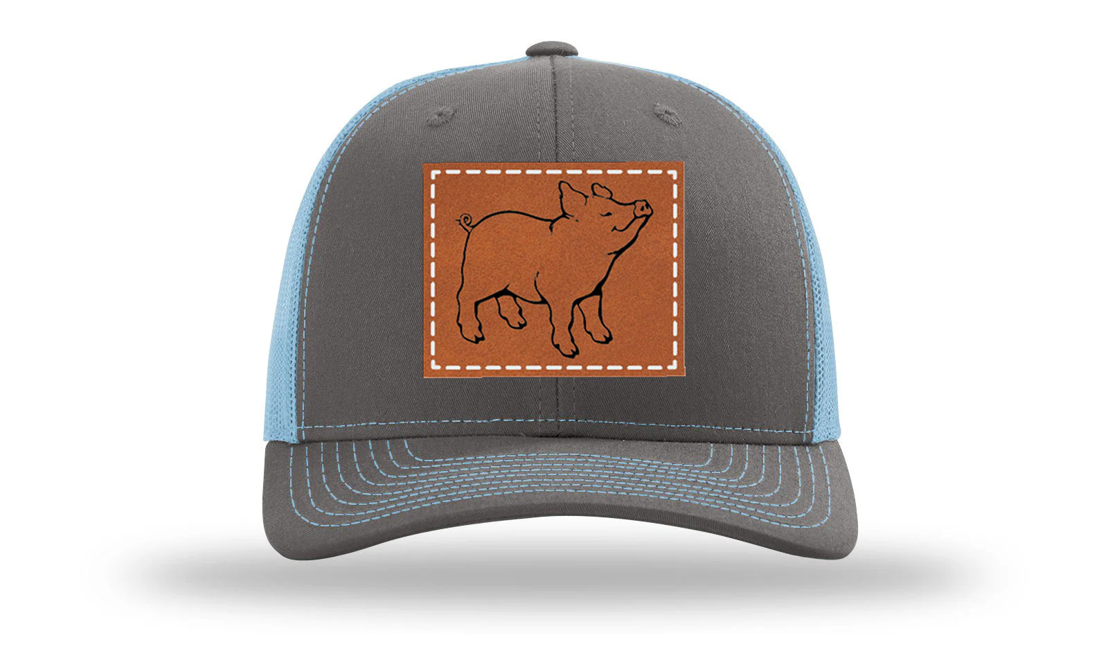 Pig Leather Patch Richardson 112 Hat - Image 12