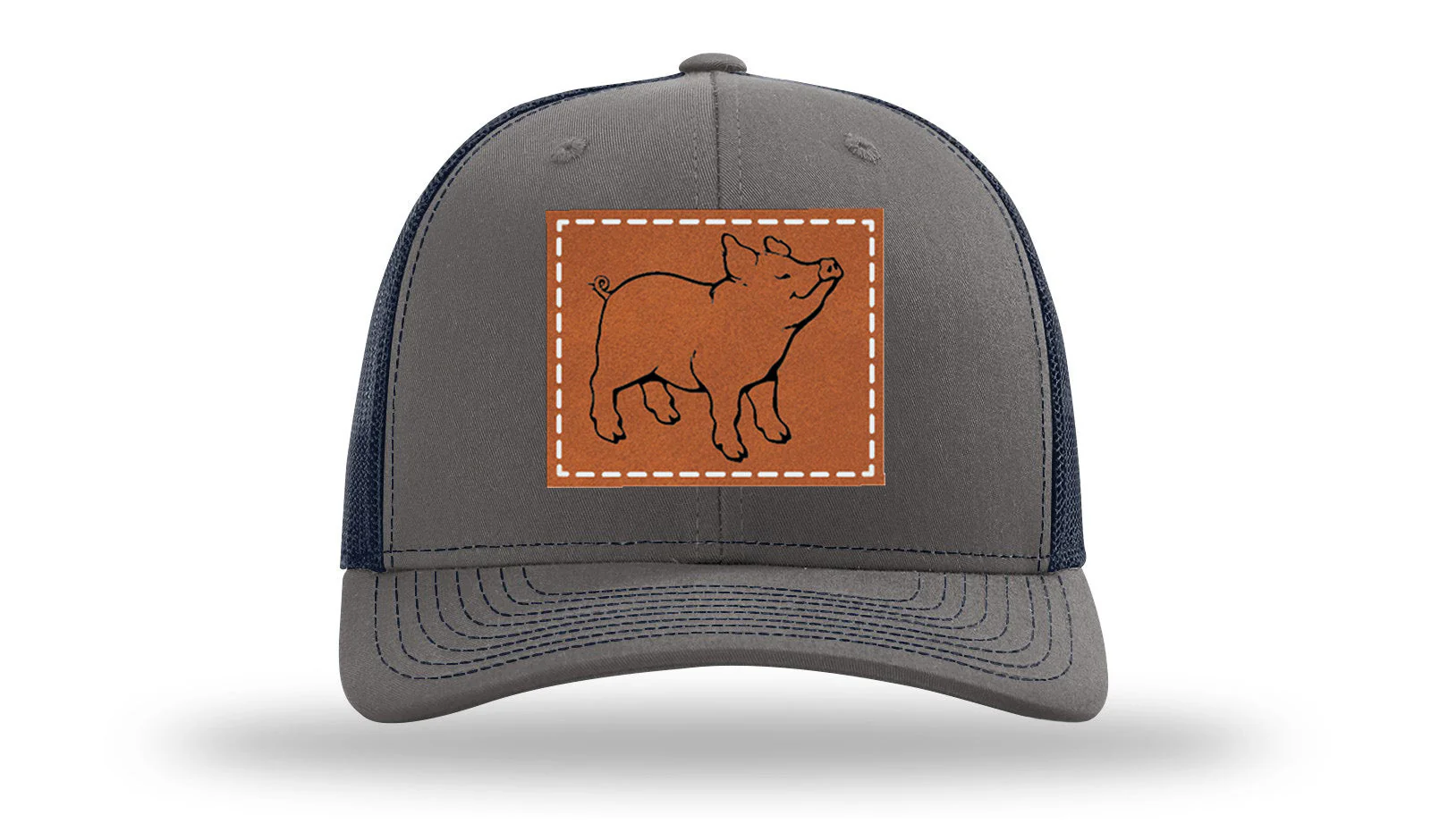 Pig Leather Patch Richardson 112 Hat - Image 13