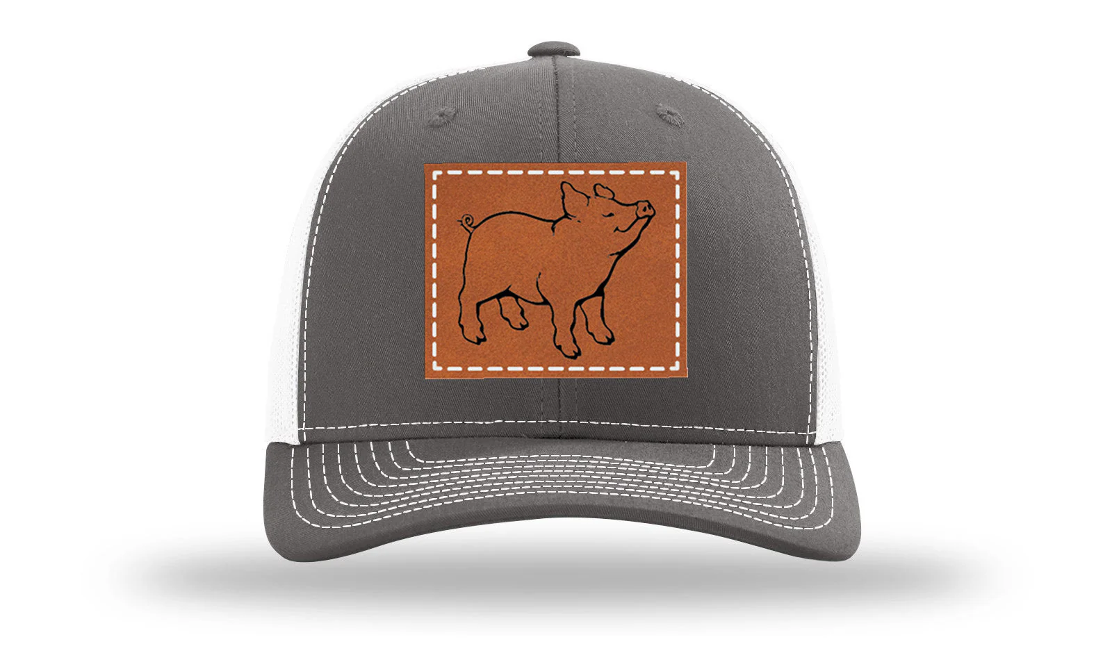 Pig Leather Patch Richardson 112 Hat - Image 16