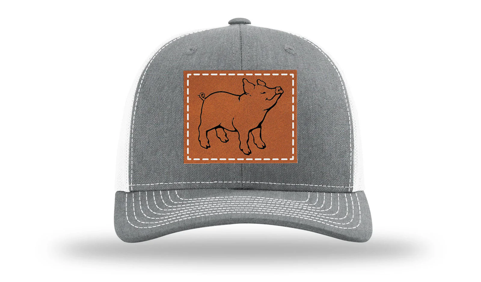 Pig Leather Patch Richardson 112 Hat - Image 21