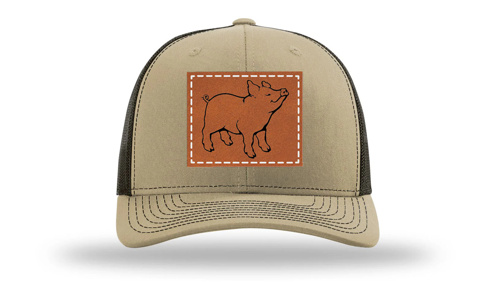 Pig Leather Patch Richardson 112 Hat - Image 24