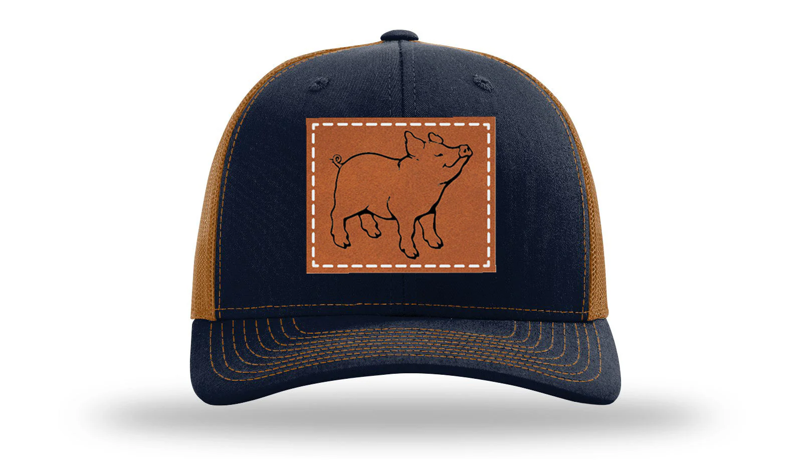 Pig Leather Patch Richardson 112 Hat - Image 26