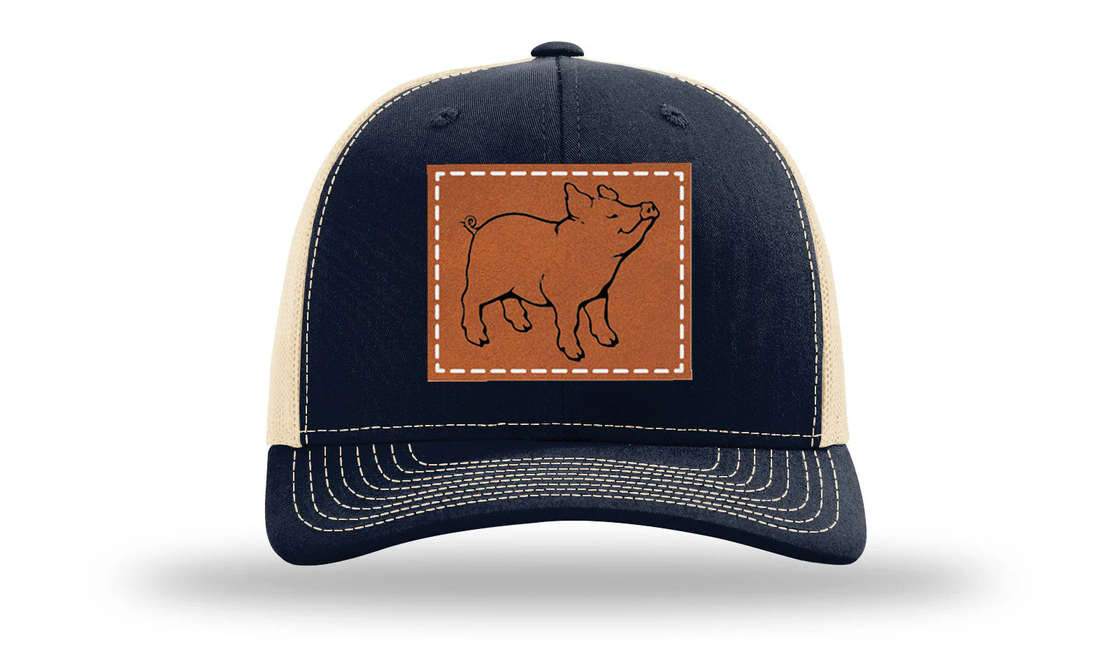 Pig Leather Patch Richardson 112 Hat - Image 28