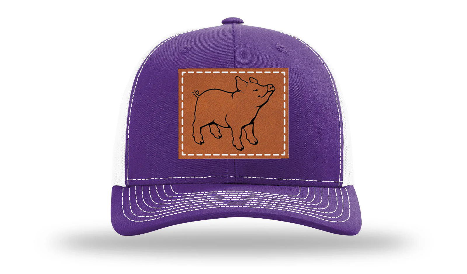 Pig Leather Patch Richardson 112 Hat - Image 30
