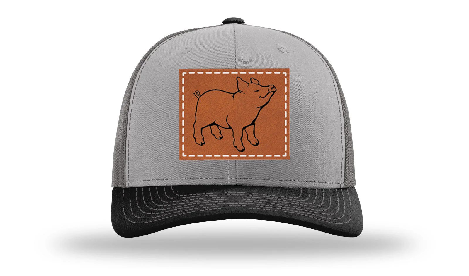 Pig Leather Patch Richardson 112 Hat - Image 36