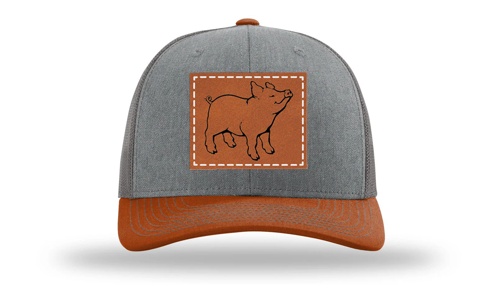 Pig Leather Patch Richardson 112 Hat - Image 39
