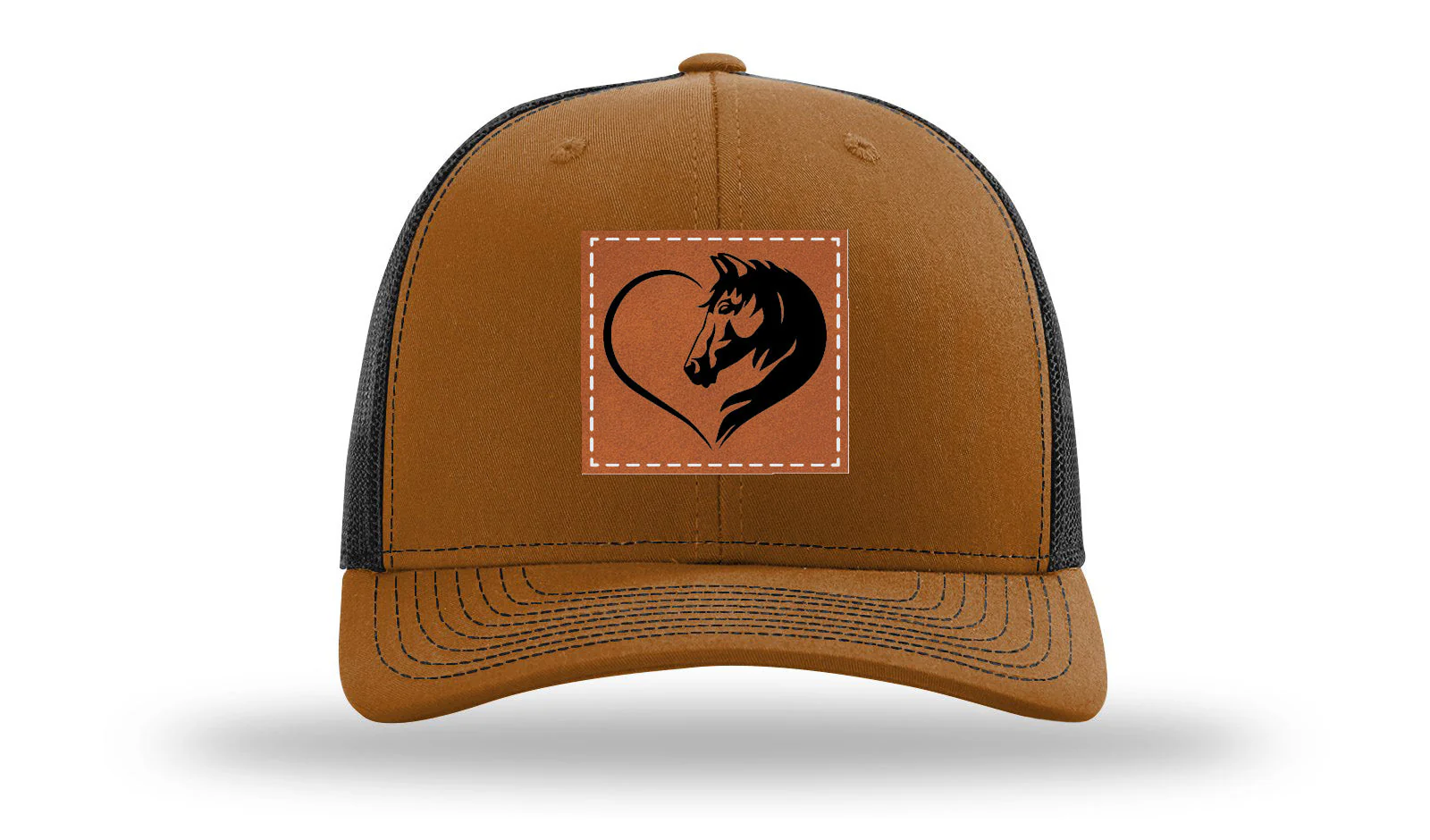 Horse Love Leather Patch Richardson 112 Hat - Image 10