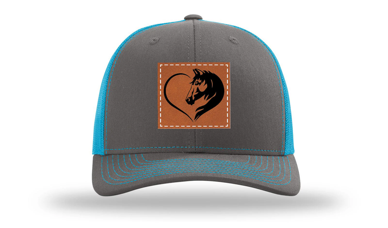 Horse Love Leather Patch Richardson 112 Hat - Image 14