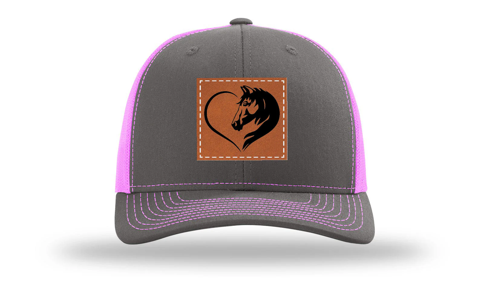 Horse Love Leather Patch Richardson 112 Hat - Image 15