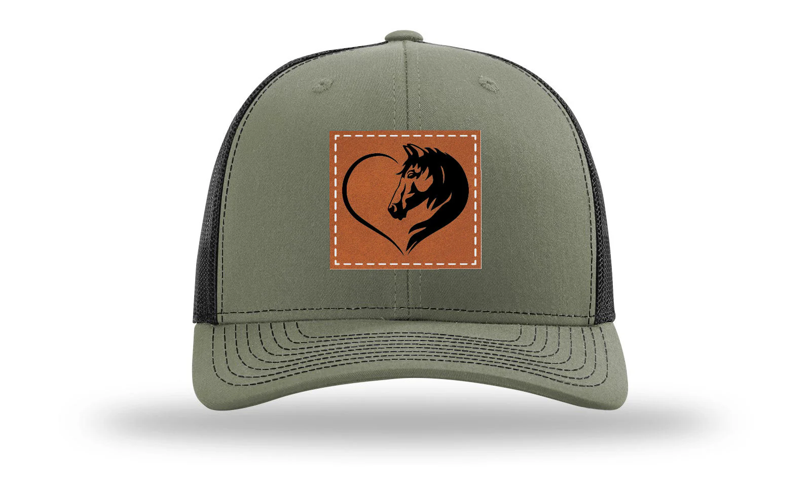 Horse Love Leather Patch Richardson 112 Hat - Image 25