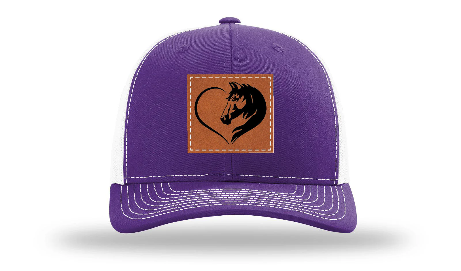 Horse Love Leather Patch Richardson 112 Hat - Image 30