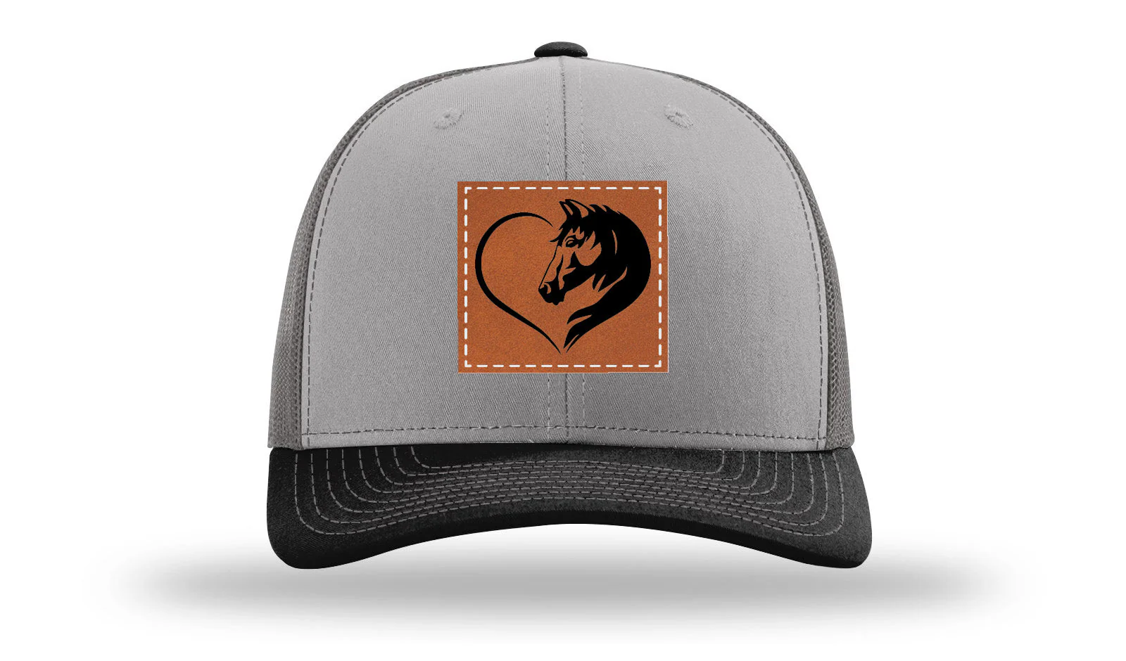 Horse Love Leather Patch Richardson 112 Hat - Image 36