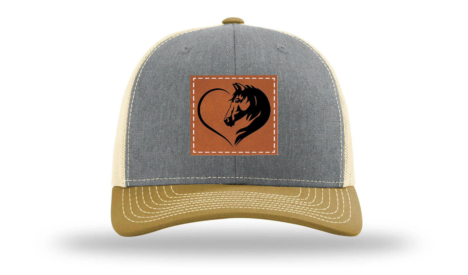 Horse Love Leather Patch Richardson 112 Hat - Image 37
