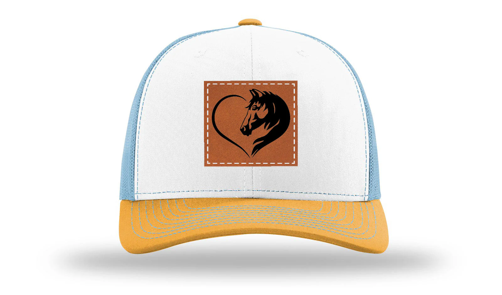 Horse Love Leather Patch Richardson 112 Hat - Image 43
