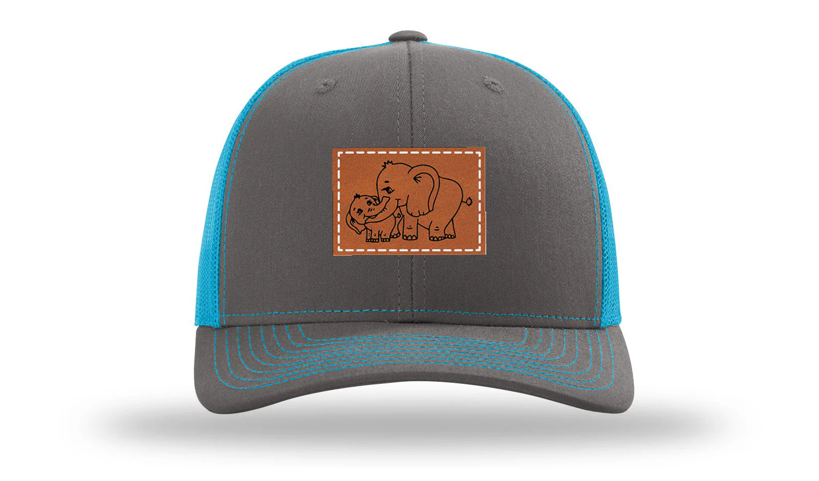 Elephants Leather Patch Richardson 112 Hat - Image 14