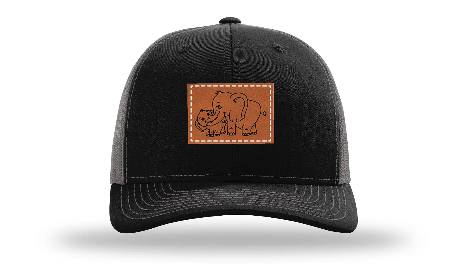 Elephants Leather Patch Richardson 112 Hat - Image 6