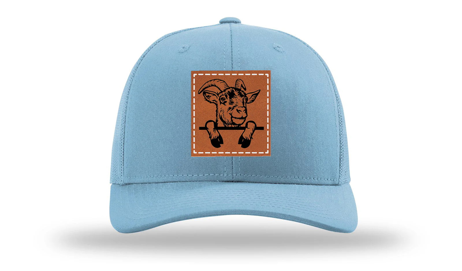 Goat Leather Patch Richardson 112 Hat - Image 2