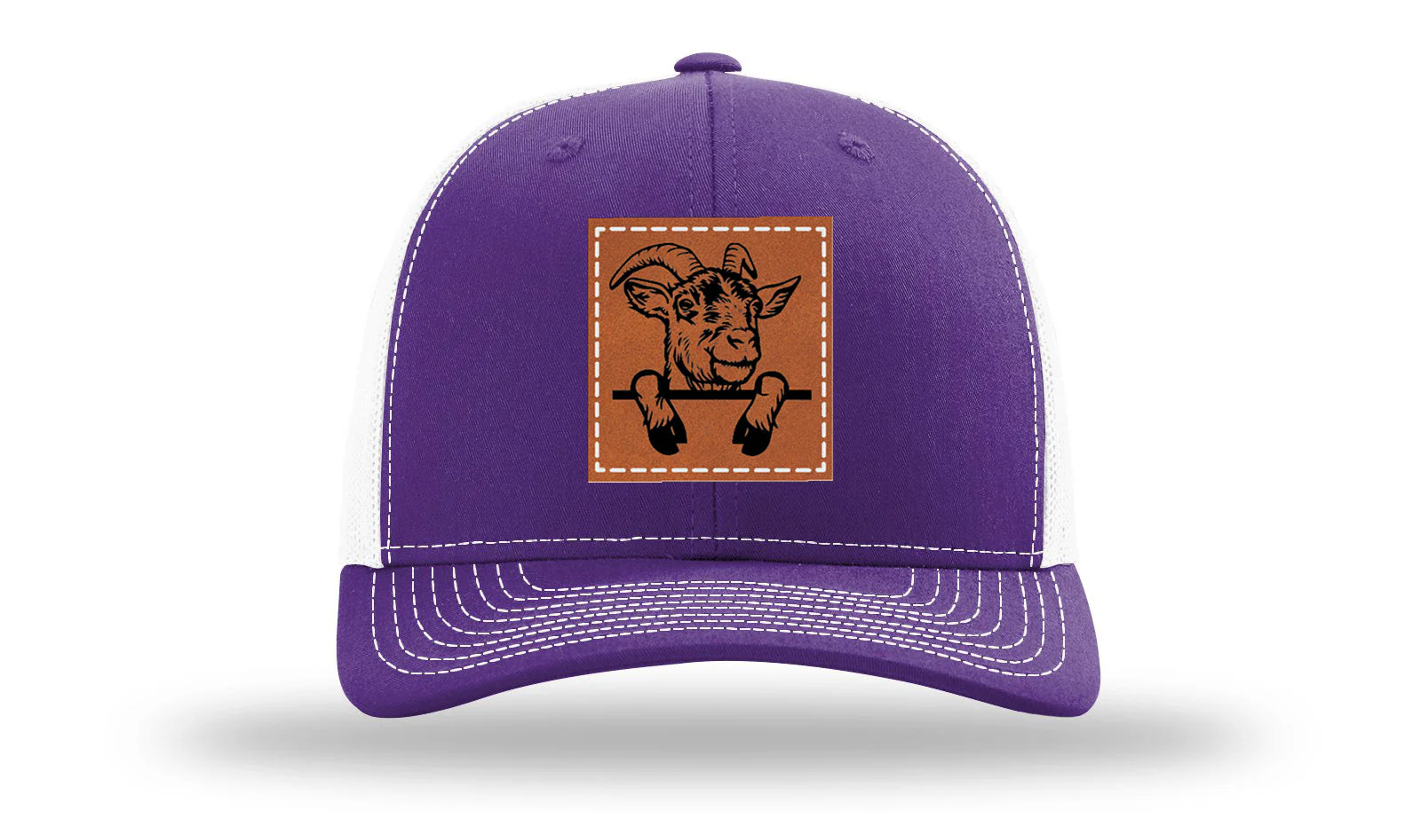 Goat Leather Patch Richardson 112 Hat - Image 30