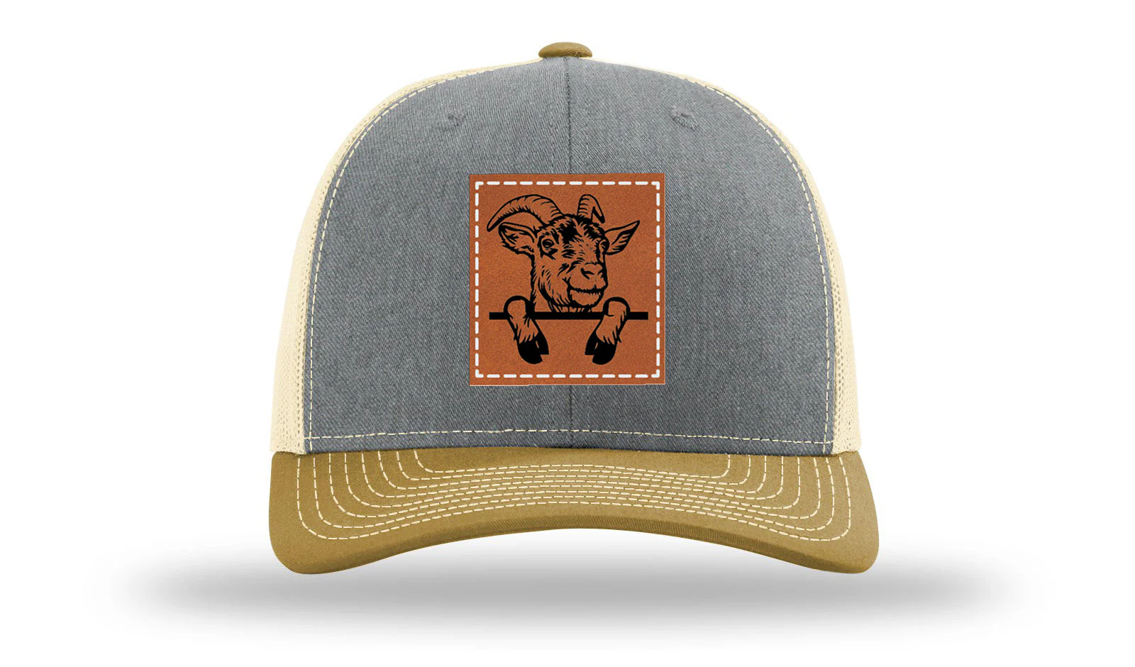 Goat Leather Patch Richardson 112 Hat - Image 37