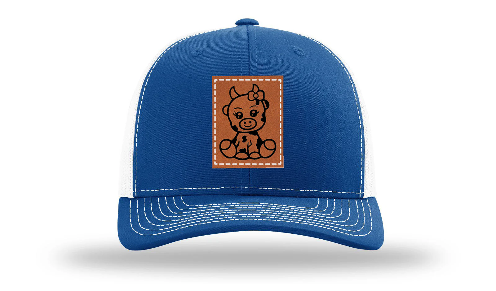 Baby Cow Leather Patch Richardson 112 Hat - Image 32