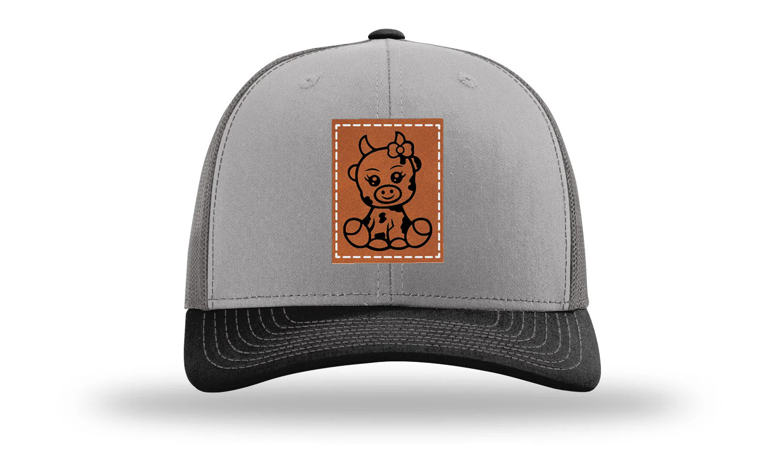Baby Cow Leather Patch Richardson 112 Hat - Image 36