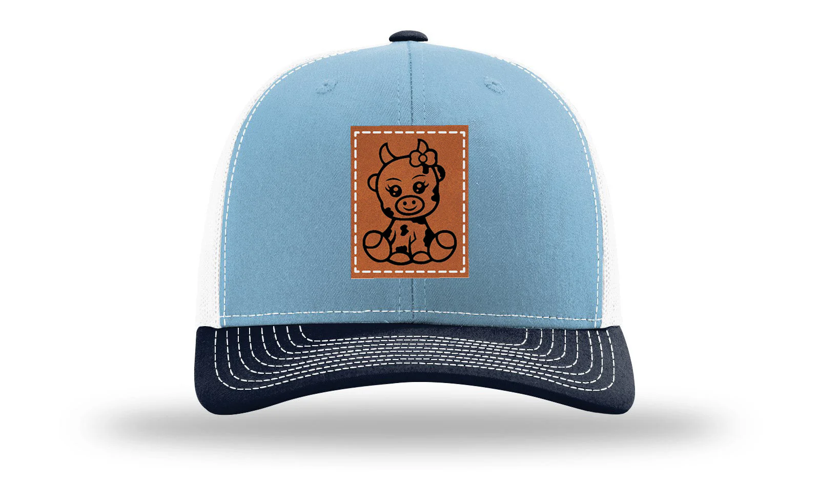 Chicken Leather Patch Richardson 112 Hat - Image 34