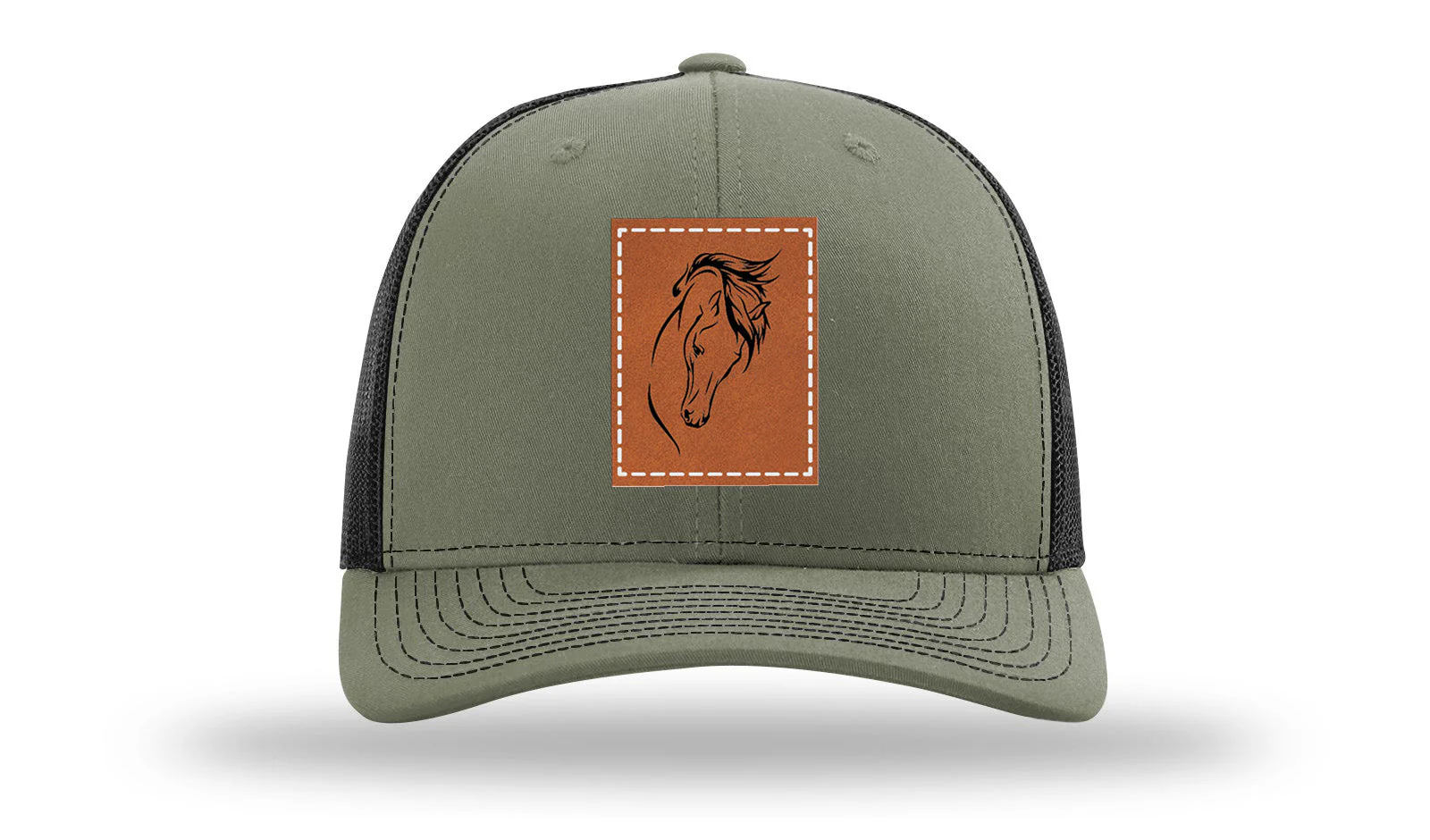 Horse 2 Leather Patch Richardson 112 Hat - Image 25