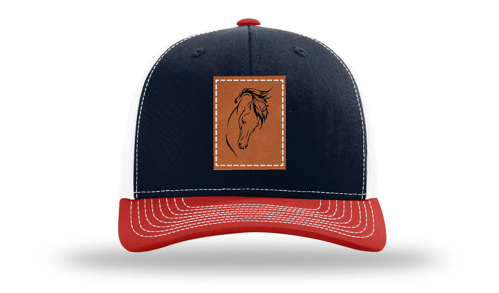 Horse 2 Leather Patch Richardson 112 Hat - Image 40