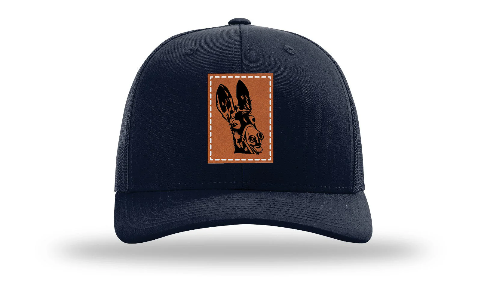 Donkey Leather Patch Richardson 112 Hat - Image 4