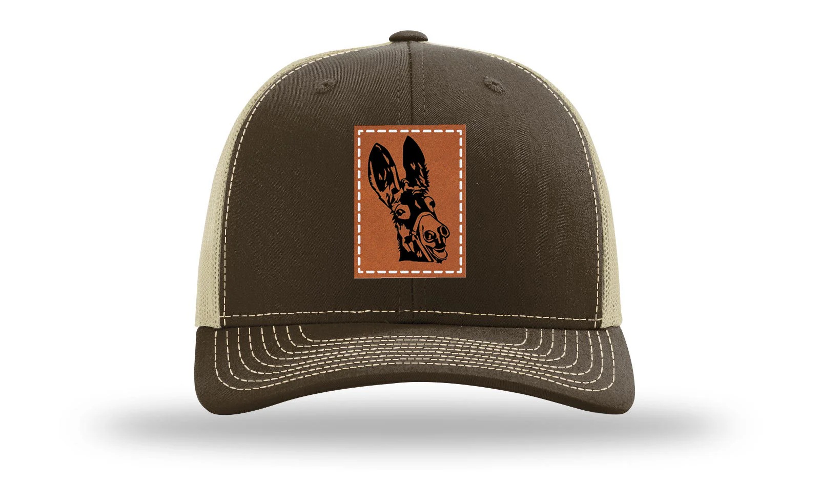 Donkey Leather Patch Richardson 112 Hat - Image 8