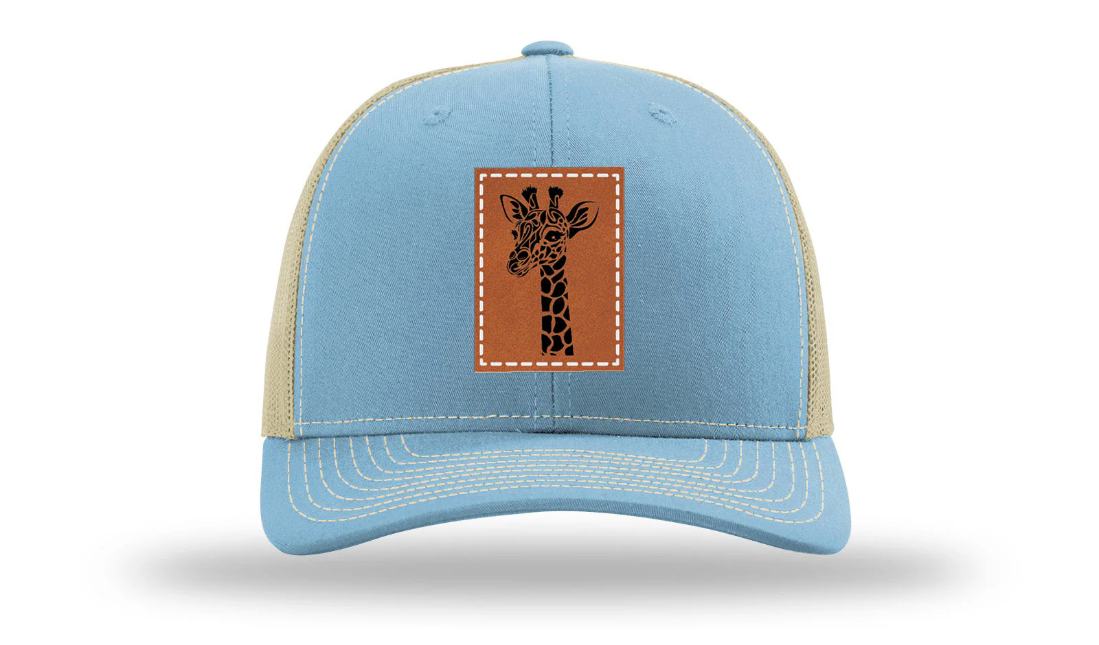 Giraffe Leather Patch Richardson 112 Hat - Image 18