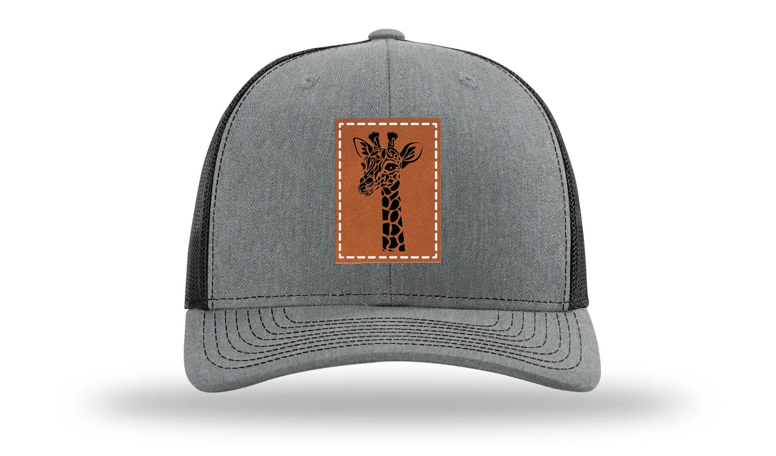 Giraffe Leather Patch Richardson 112 Hat - Image 20